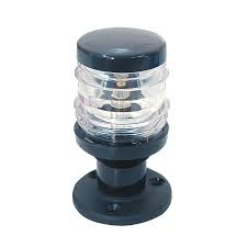 Navigation Light Junior 7 All Round White Black Pedestal Part No 30803