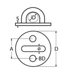 Eye Plate Round A2