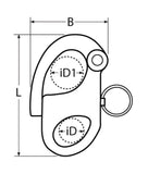 Snap Shackle A4 Stainless