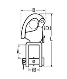 Snap Shackle with Swivel A4 Stainless