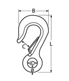 Trailer Hook A4 Stainless